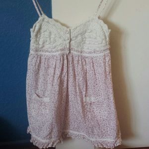 Baby doll floral top