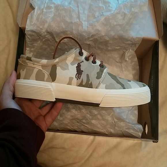Camo Ralph Lauren shoes