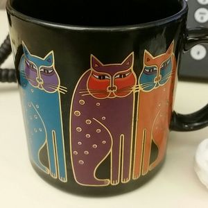 laurel burch siamese cats mug