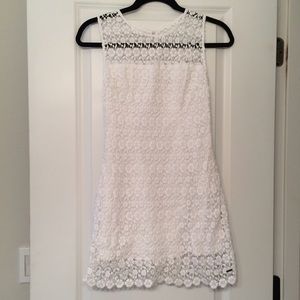 White lace Hollister dress