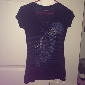 Express v neck top