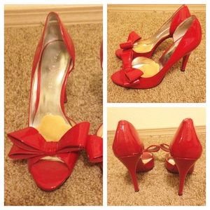 Red Paris Hilton Heels