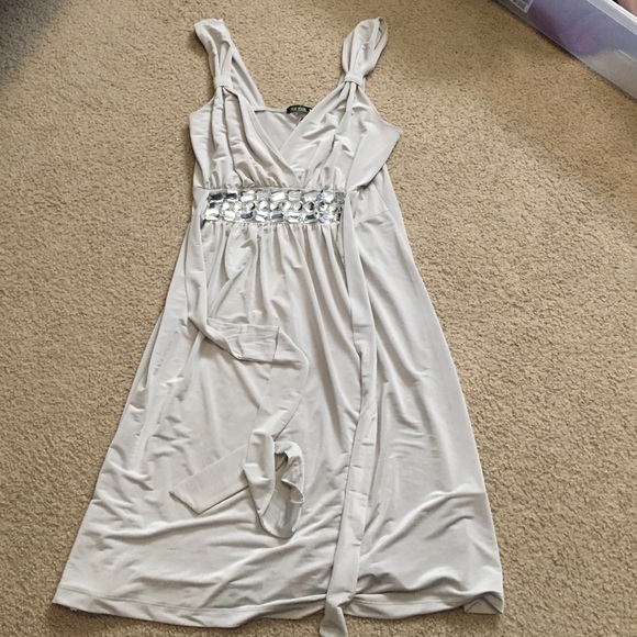 Silver dress