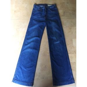 H&M Denim Stretch Wide Leg Jeans