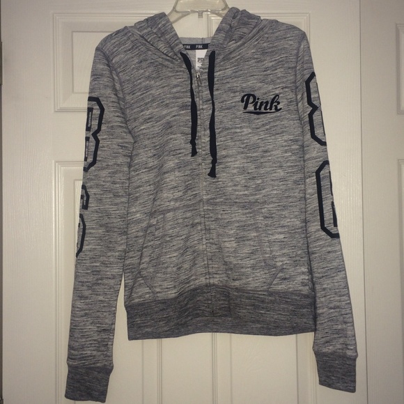 🚫 SOLD 🚫 Victoria's Secret Pink Full Zip Hoodie