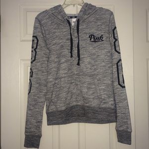 🚫 SOLD 🚫 Victoria's Secret Pink Full Zip Hoodie