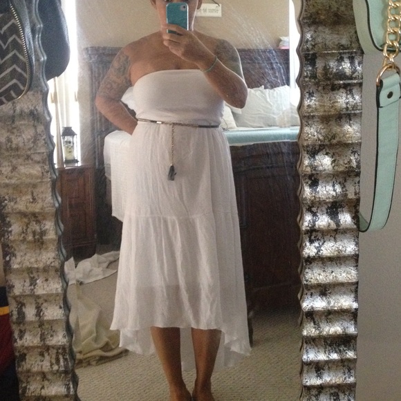White summer dress