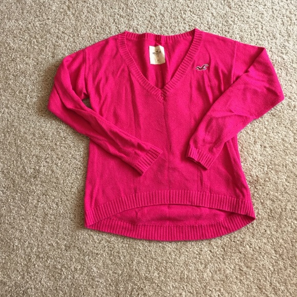Pink Hollister sweater