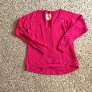 Pink Hollister sweater