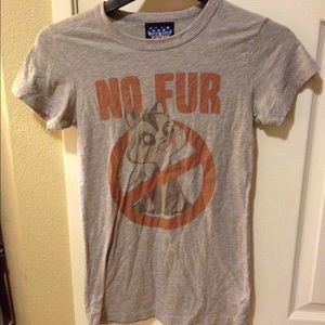Junkfood no fur shirt