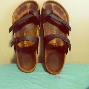 Birkenstocks shoes.