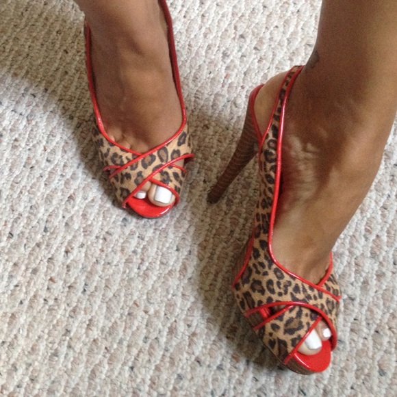 cheetah high heels