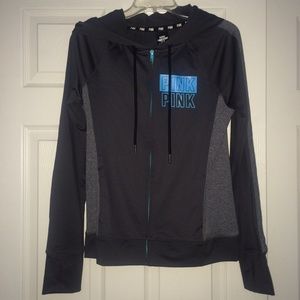 🚫 SOLD 🚫 Victoria's Secret Pink Full Zip Hoodie