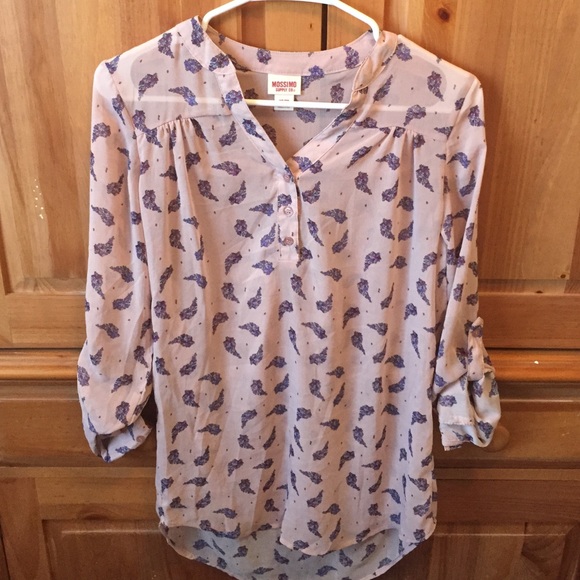 Adorable sheer shirt!