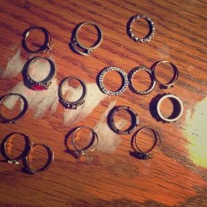 15 pairs of rings