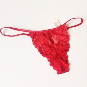 Victoria's Secret Red Thong