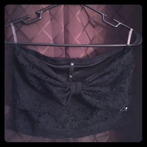 NWOT Lace Crop Top