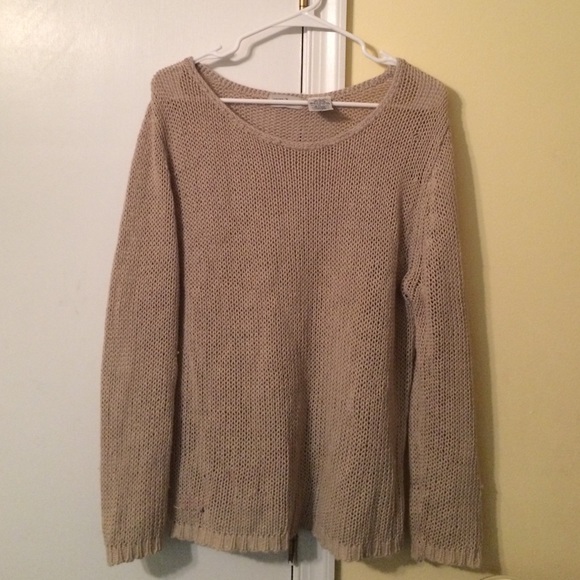 Crocheted sweater