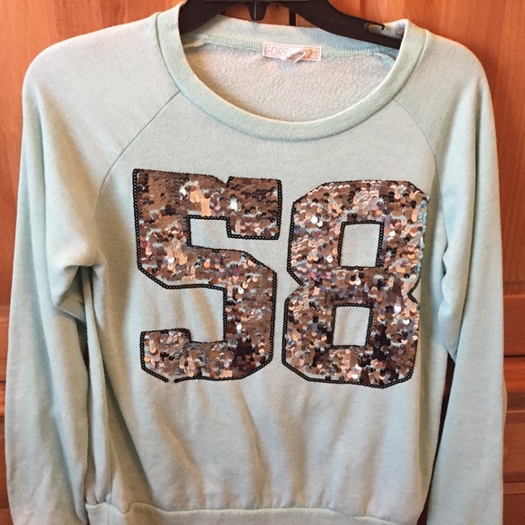 Cute sequined sweater from forever 21!