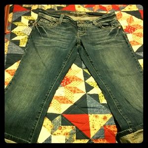 American Eagle Denim Capris