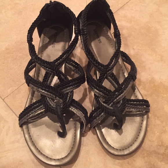 Express strappy sandals