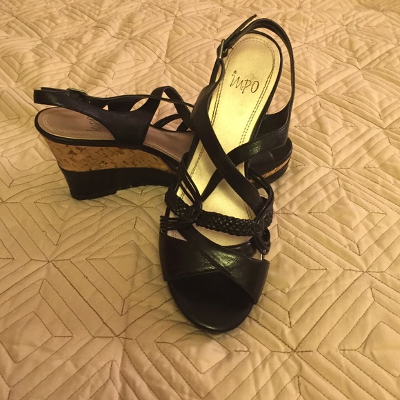 Impo black wedges
