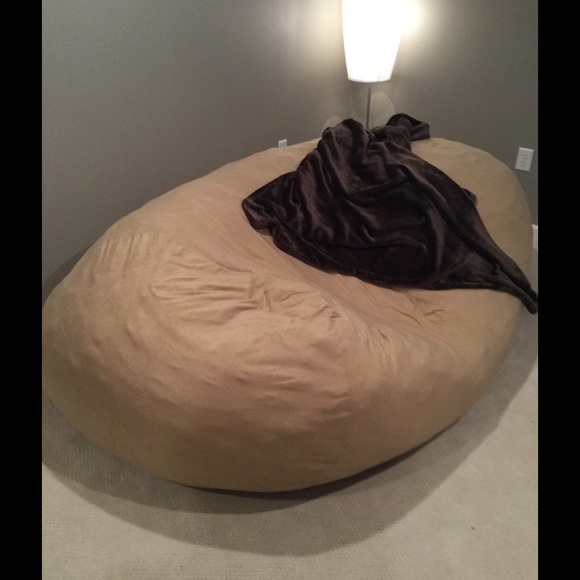 Fur-Foam bean bag