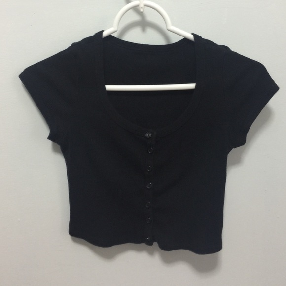 American Apparel top  black small