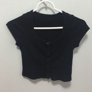 American Apparel top  black small