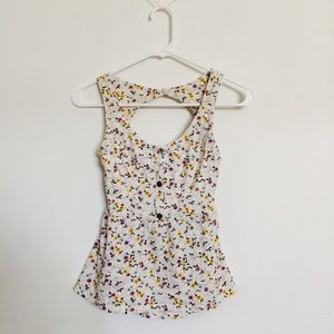 Floral O'Neill top from Pacsun