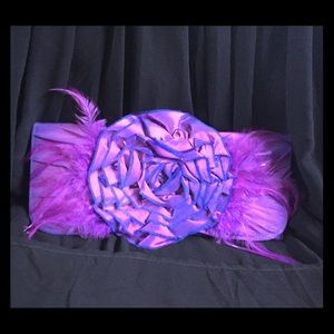 Purple Rose Clutch