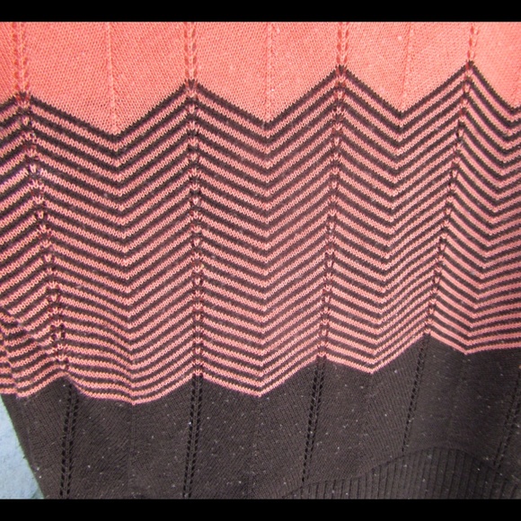 Iz Byer Kohl’s Ombré Striped Unique Career Blouse - Picture 3 of 4