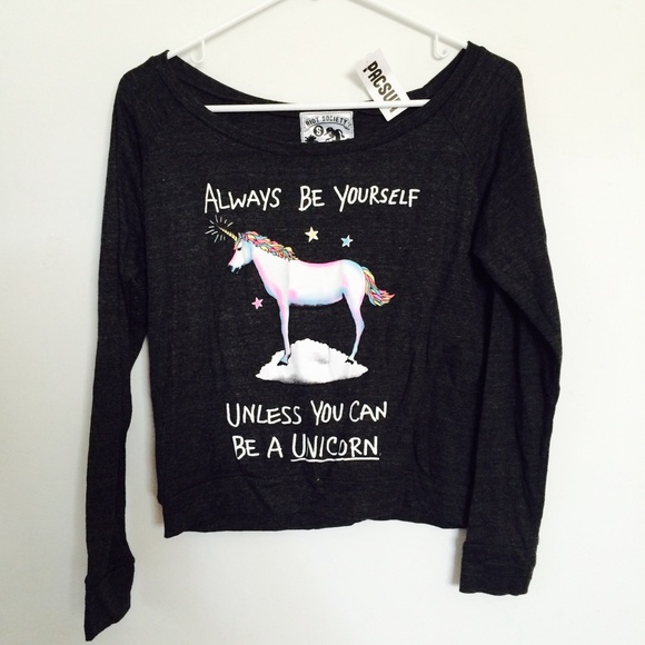 Riot Society unicorn sweater