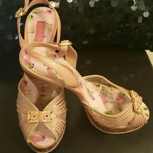 Comfortable Betsey Johnson heels .