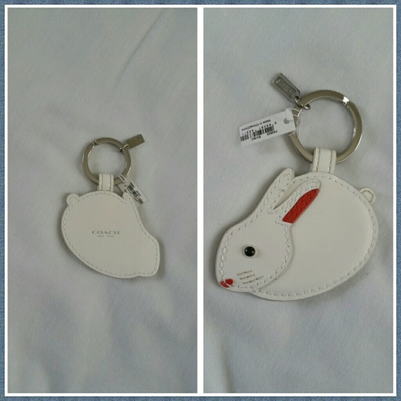 NWT coach bunny fob
