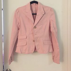 Pink Ralph Lauren Rugby blazer