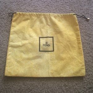 authentic fendi dust bag