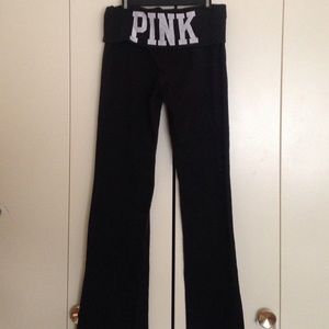 PINK boot cut yoga pants