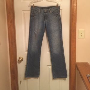 DKNY boot cut denim jeans EUC size 6