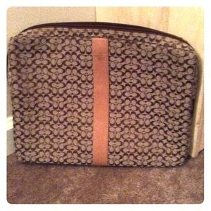 Coach laptop case