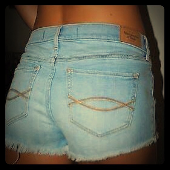 Abercrombie & Fitch Pants - Abercrombie cut off jean shorts low rise.