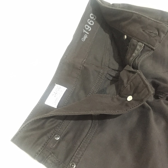 SOLD Gap always skinny brown pants 00 24 - Picture 1 of 4