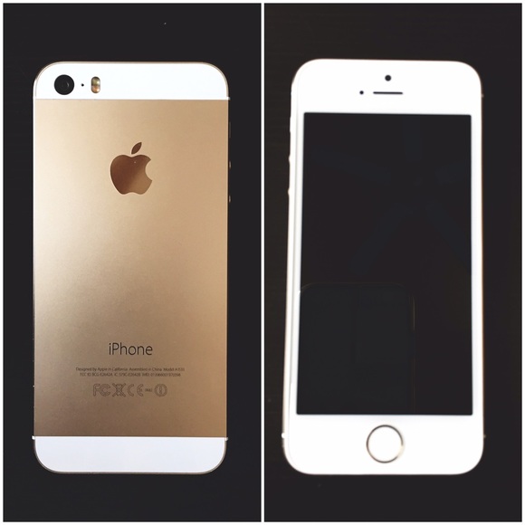 🚫SOLD🚫Like-new gold / white iPhone 5s