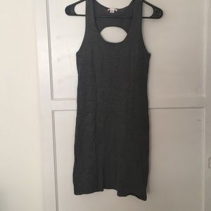 Dark grey dress