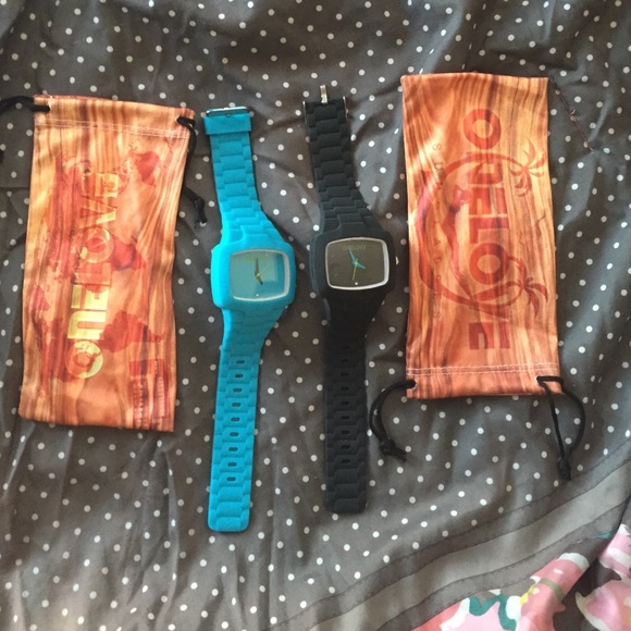 OneLove blue and black watch NWT bundle - Picture 1 of 3