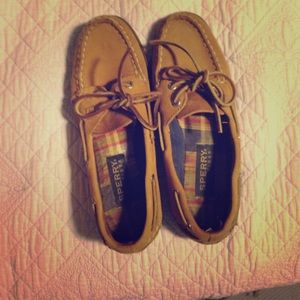 Leather Sperrys