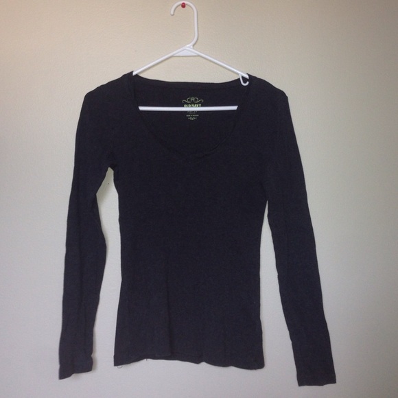 Dark gray, OLD NAVY, v-neck long sleeve