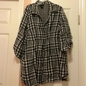 Lane bryant flannel shirt