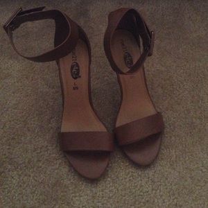 Brown heels