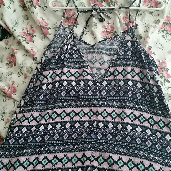 Tribal dress loose fitting